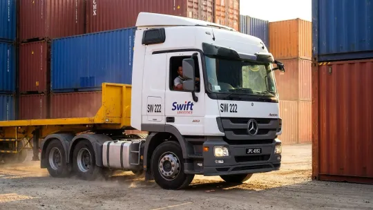 Penyelenggaraan tekan prospek Swift Haulage