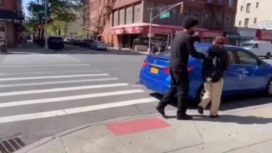 A sidewalk attack and a family’s defiance