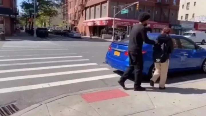 A sidewalk attack and a family’s defiance