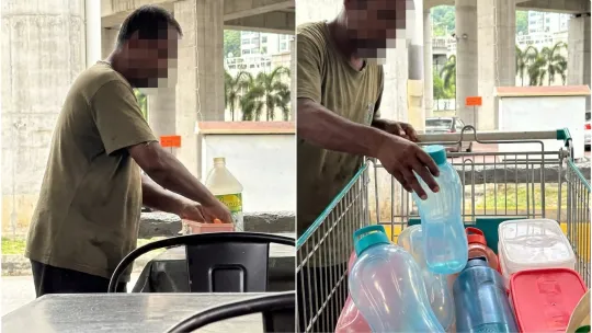 Botol pencuci pinggan jadi botol air