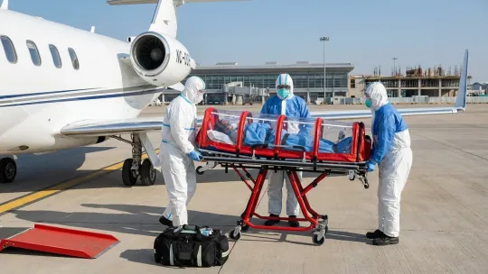 American doctor with Ebola stays hopeful