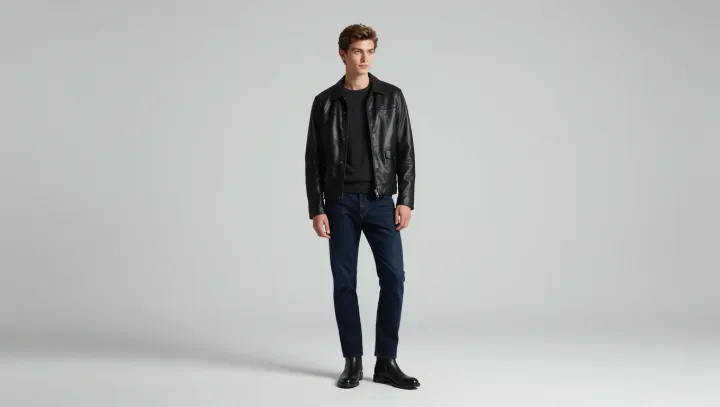 The Real Geometry Of A Men’s Leather Jacket