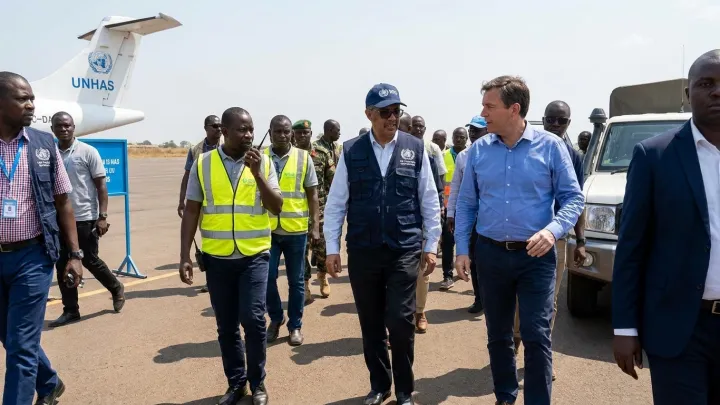 WHO chief confronts surging Ebola crisis
