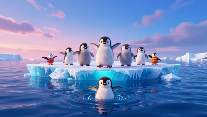 The Silent Penguin Chick’s Harsh Education