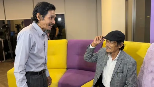 Jamilul Hayat melangkah tanpa tongkat