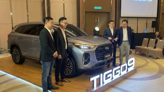 Tiggo 9: Rekaan moden, karakter matang