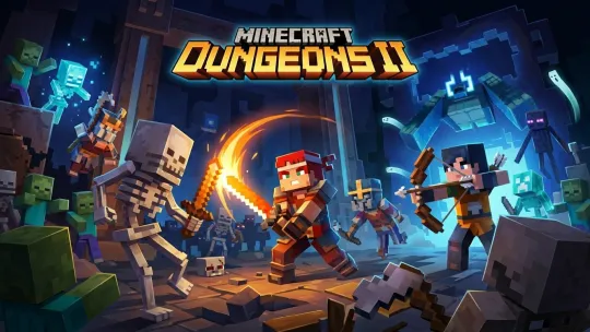 Minecraft Dungeons II finally locks its launch day