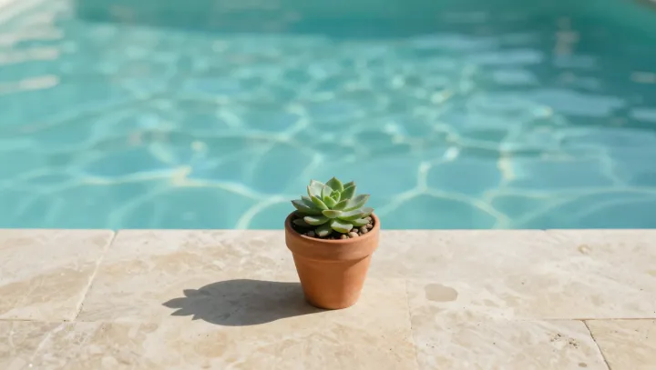 Poolside Succulents and the Temptation of Borrowed Coolness