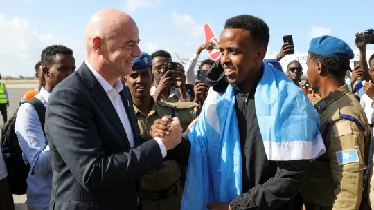 Infantino pertahan pengadil Somalia dinafi masuk