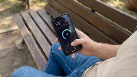 Galaxy phones finally show live network speed