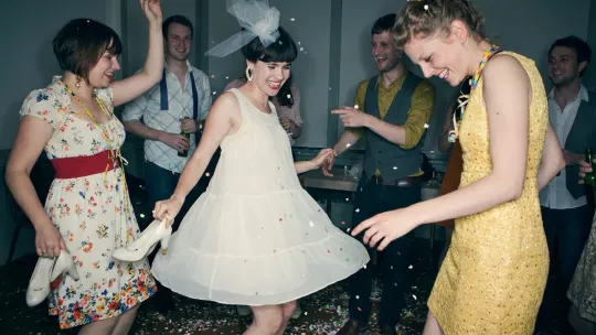 A party photo that predicted a marriage