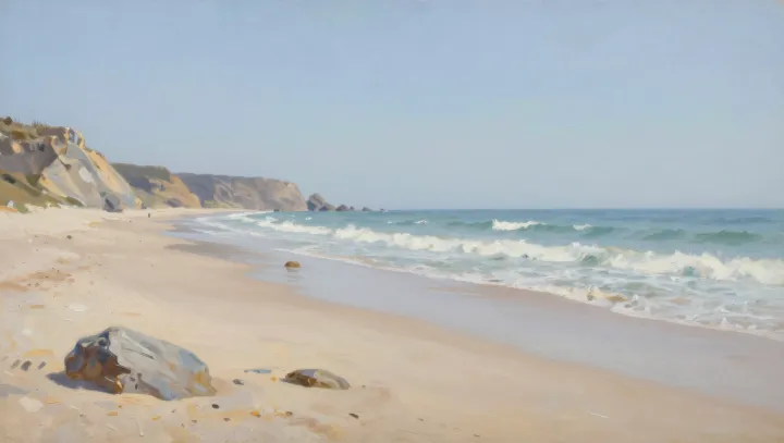 Why Painted Oceans Feel Sharper Than Reality