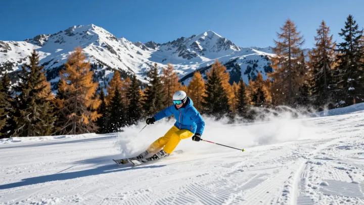Why Skiing Feels Intense Yet Quiet