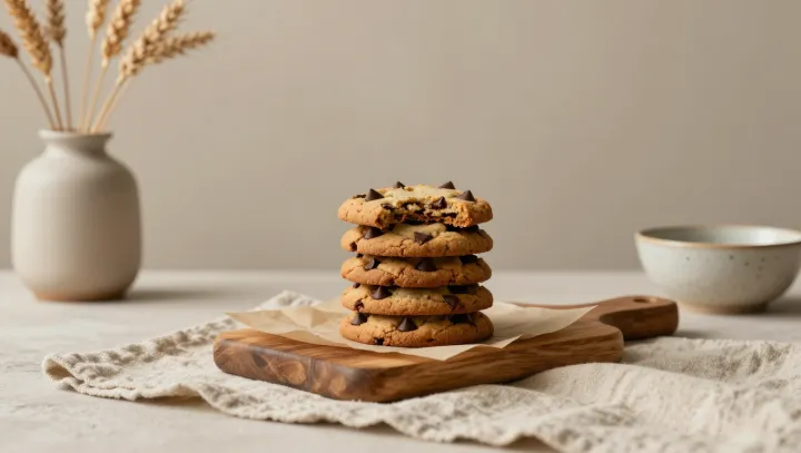 Why Cookies Warm A Bare Wooden Table