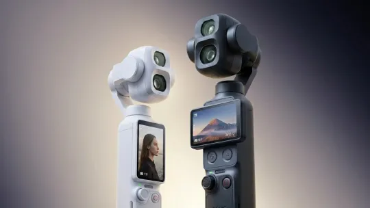DJI Osmo Pocket 4P hadir dengan sistem dwi‑kamera