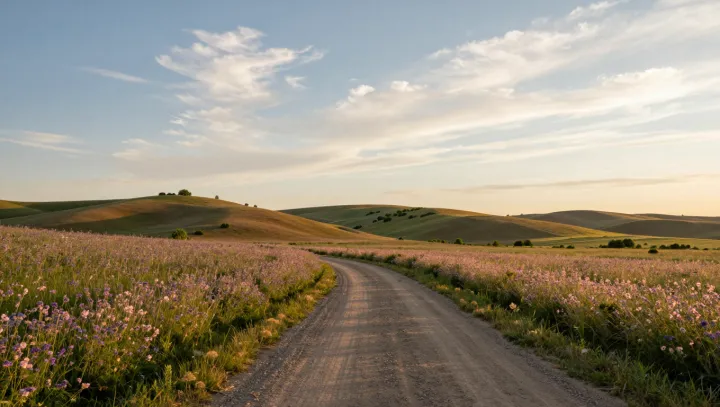 The Quiet Power Of A Curving Dirt Road