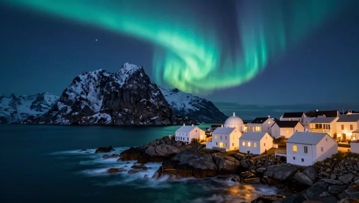 When Arctic Midnight Turns Physically Dark