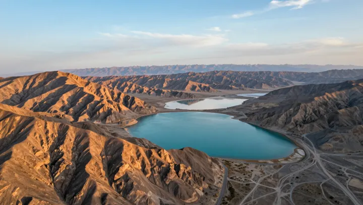 Dry desert basins as secret water archives