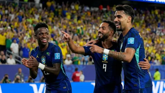 Cunha pacu dua gol, Brazil tundukkan Haiti