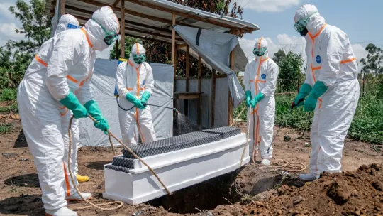 Ebola infects dozens of medics in DRC