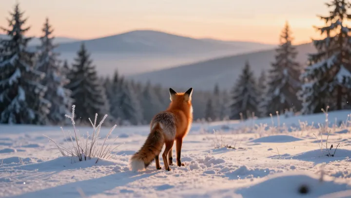 How a Red Fox Beats the Ridge