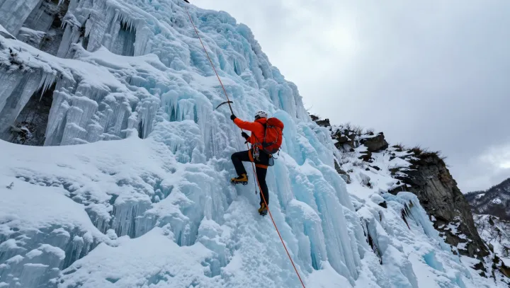Why Ice Climbers Burn Yet Do Not Freeze
