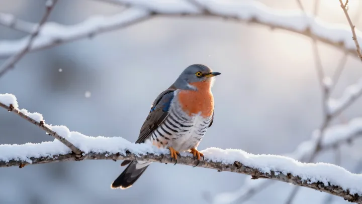 How a frail cuckoo cheats winter cold