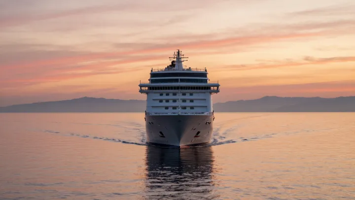 Uncovering the Hidden Balance Point Within a Rolling Mega-Ship