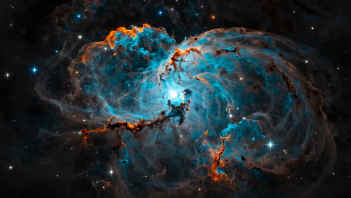 How Empty Nebulae Build Heavy Stars