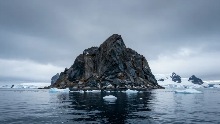Hidden Microbial Cities on Polar Rock