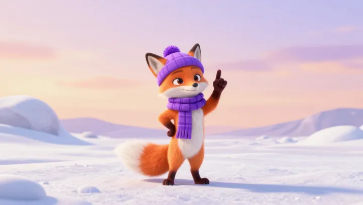 The Hidden Optics Behind a Cartoon Fox
