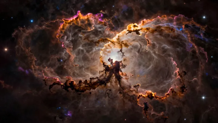 The dark scaffolding behind new stars