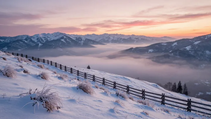 Why Frozen Sunrises Glow Warmer