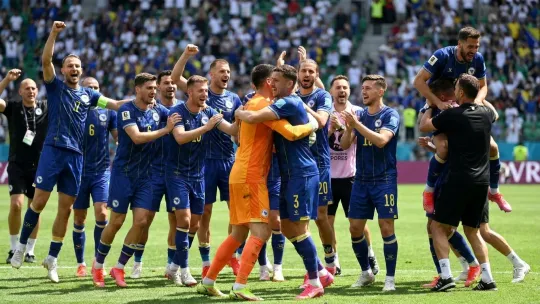 Bosnia Hampir Cipta Detik Bersejarah Sulung di Piala Dunia