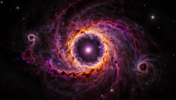 A dead star’s eye that seeds new suns