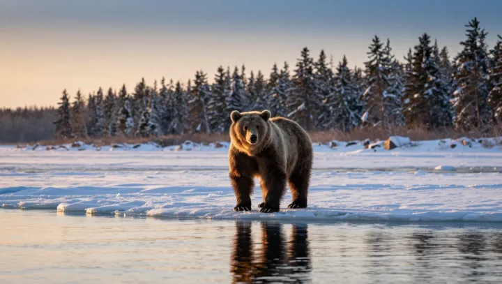Why a brown bear shrugs off killing cold