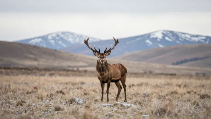 How a stag keeps its legs alive on ice