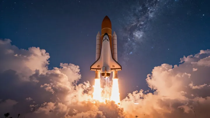 Why giant rockets survive their own violence