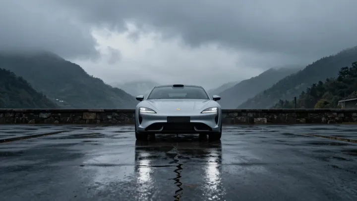 Why Stormy Streets Flatter Silver Sports Cars
