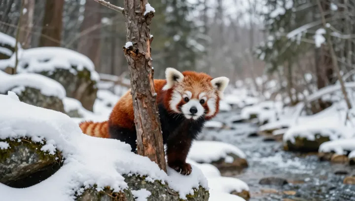 Why a Red Panda Hugs Ice Instead of Heat