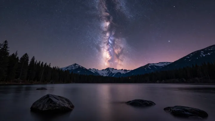 Why cameras see a crowded Milky Way