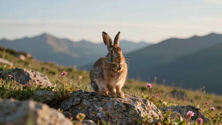 How a Rabbit Outplays Alpine Cold