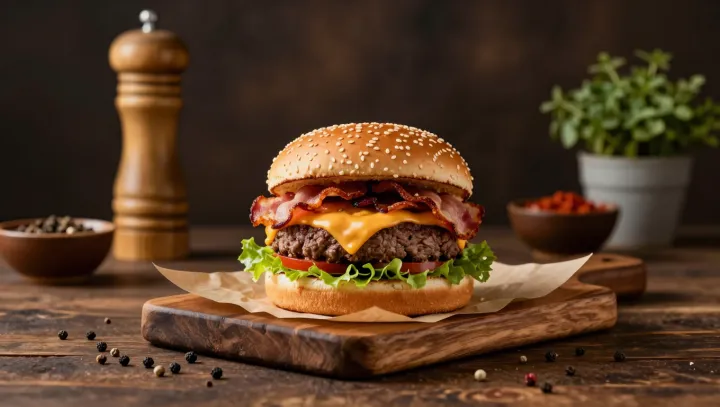 The Hidden Flavor Math of a Bacon Cheeseburger