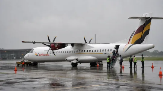 AirBorneo umum laluan antarabangsa baharu Kuching ke Singapura