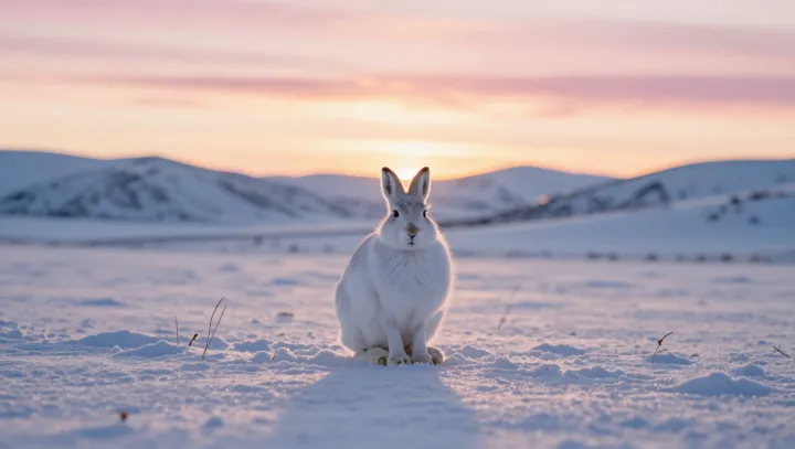 The hare that climate is turning visible