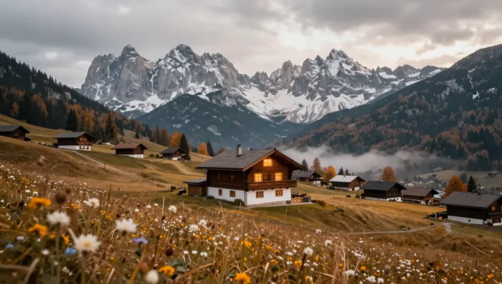 The Alpine Village That Outsmarts Winter