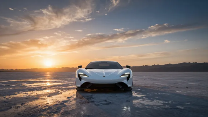 Why a Still Supercar Feels Fast