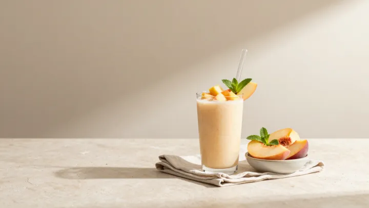 The Peach Smoothie That Cuts Calories Quietly