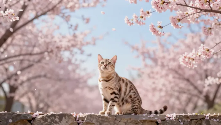 Кот в цветах? Да он на посту
