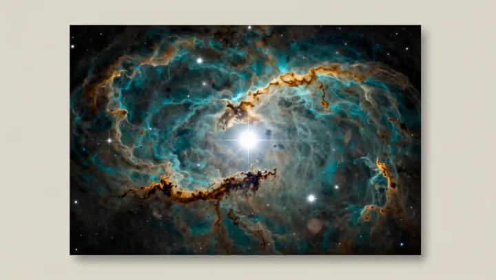 Why Giant Nebulae Look So Small